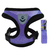 Escape-Proof Mesh Cat Harness and Leash Set