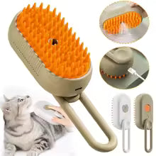Cat Steamer Brush for Massaging & Grooming