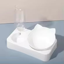 Automatic Pet Feeder and Waterer Station
