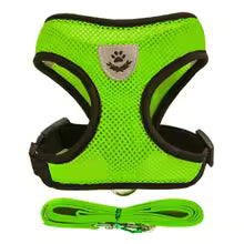 Escape-Proof Mesh Cat Harness and Leash Set